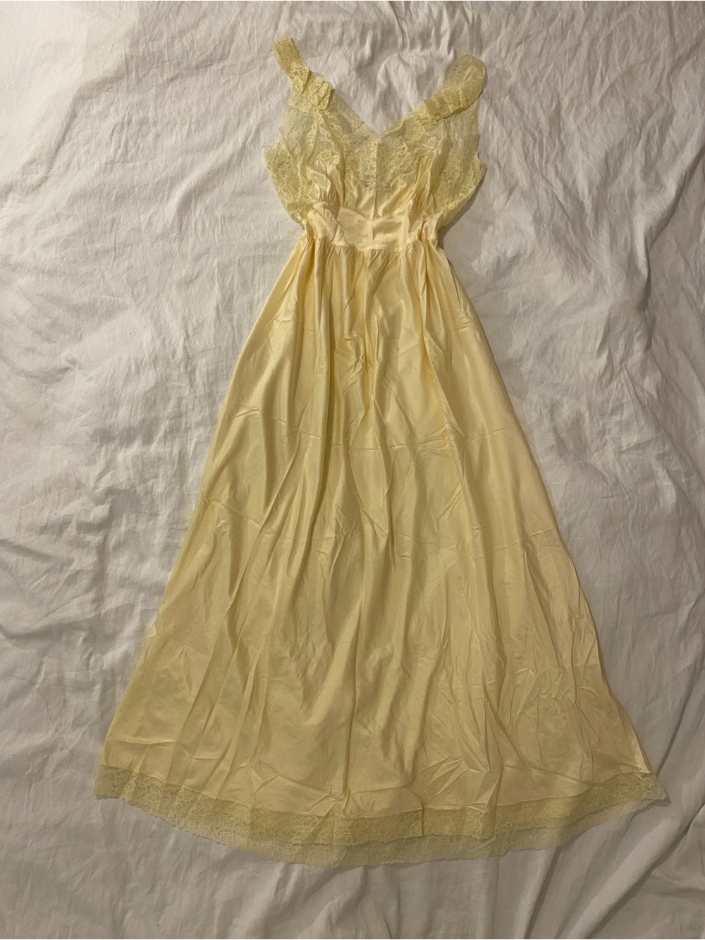 Vtg 1950s Barbizon lingerie slip dress